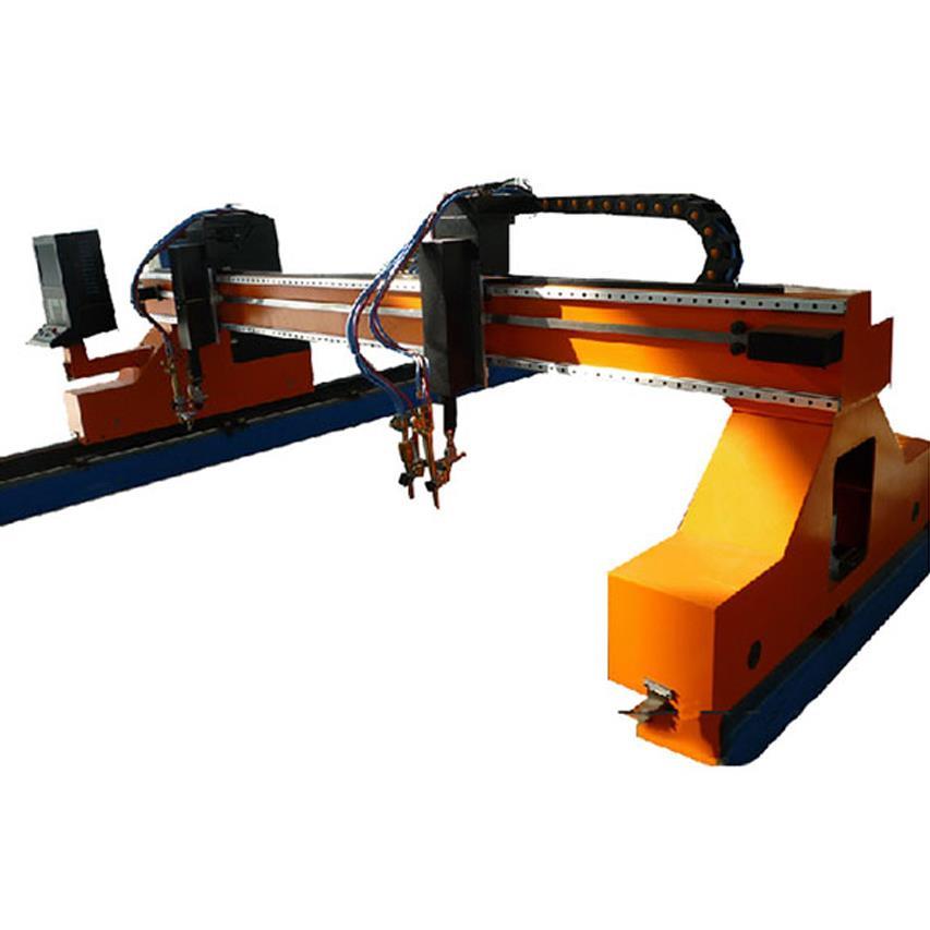 Economical gantry type CNC plasma cutting metal machine use gas available